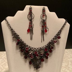 2-pc deep red set